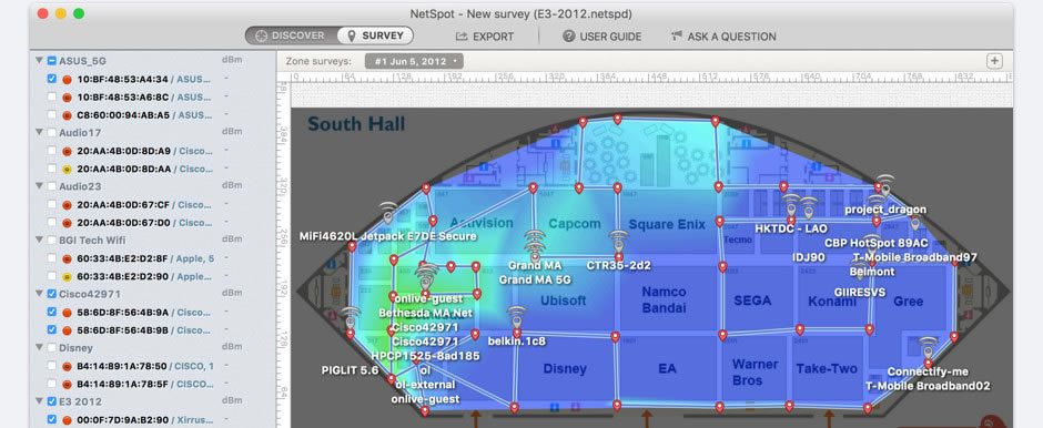 Wi-Fi Surveys HiveRadar Wireless Site Surveyor