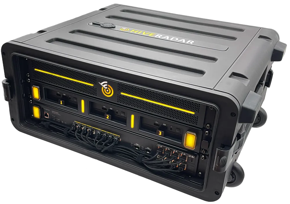 HiveRadar EDC calculator interface showing deployment and savings calculation tools